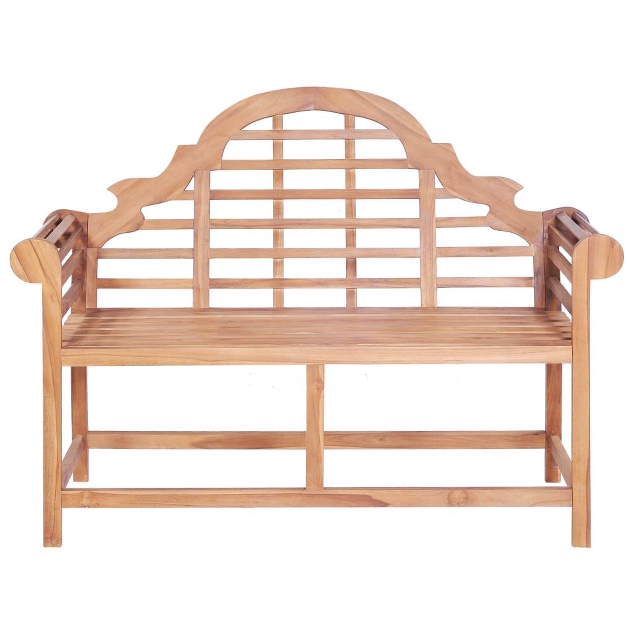 Voir la diapositive 2 : VIDAXL Banc de jardin 127x58,5x92,5 cm bois massif de teck