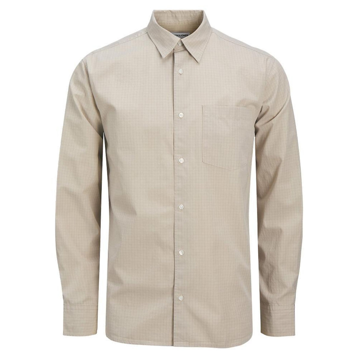 Jack & Jones Chemise Beige Homme Jack & Jones Cody