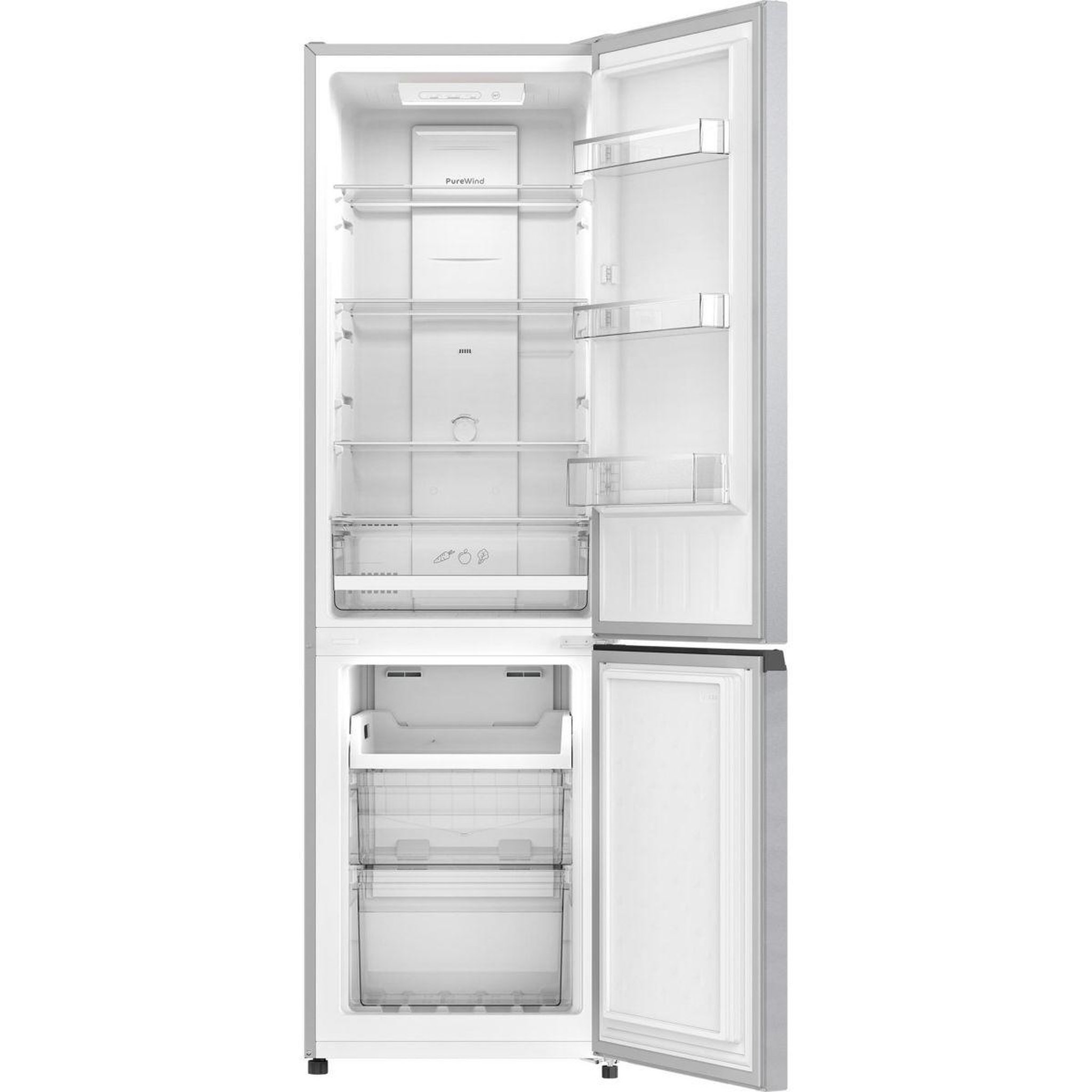 Voir la diapositive 2 : Indesit Réfrigérateur combiné INKF8251S4E
