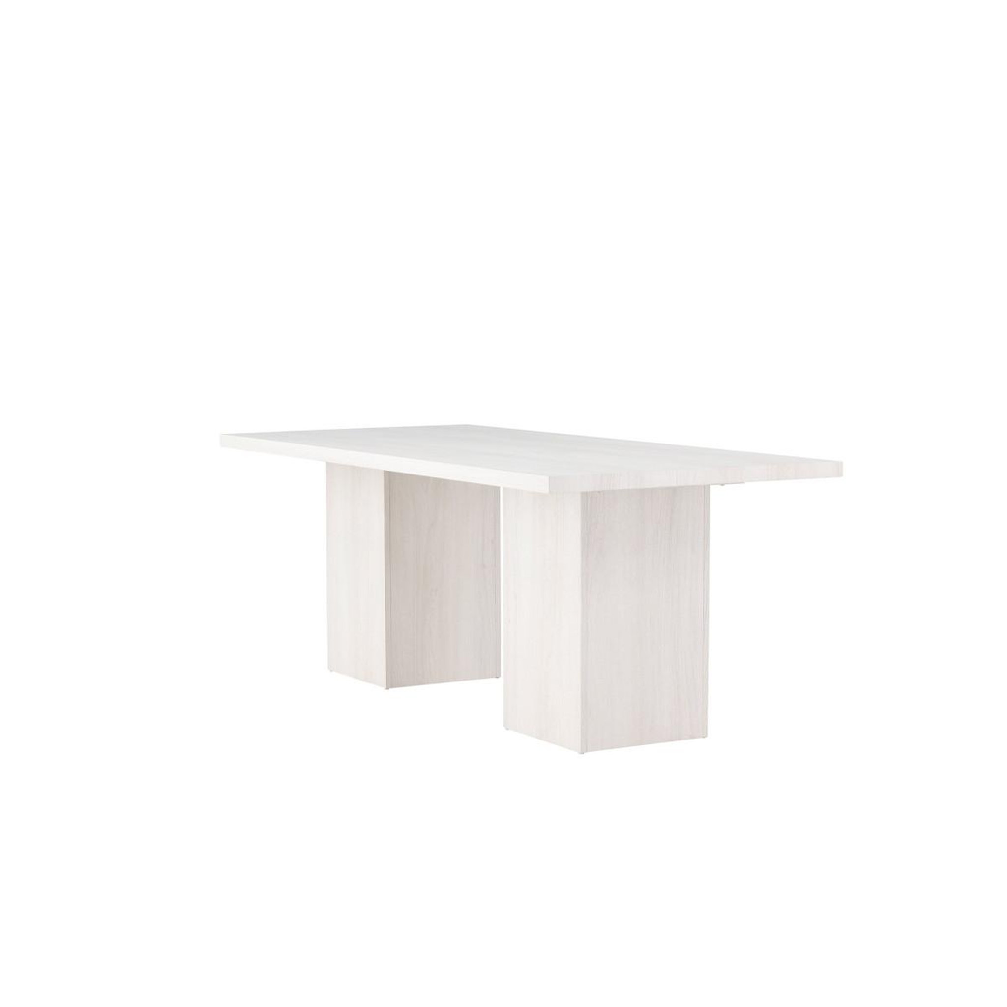 Voir la diapositive 6 : Paris Prix Table à manger blanc  olga  200cm blanc