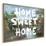 Voir la diapositive 1 : Paris Prix Affiche Murale Encadrée  There's No Place Like Home