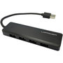 Voir la diapositive 1 : LC Power Hub USB LC-Power LC-HUB-U3-4-V2 4 ports USB-A noir