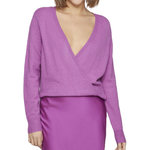 Vila Pull Violet Femme Vila Viril. Coloris disponibles : Violet