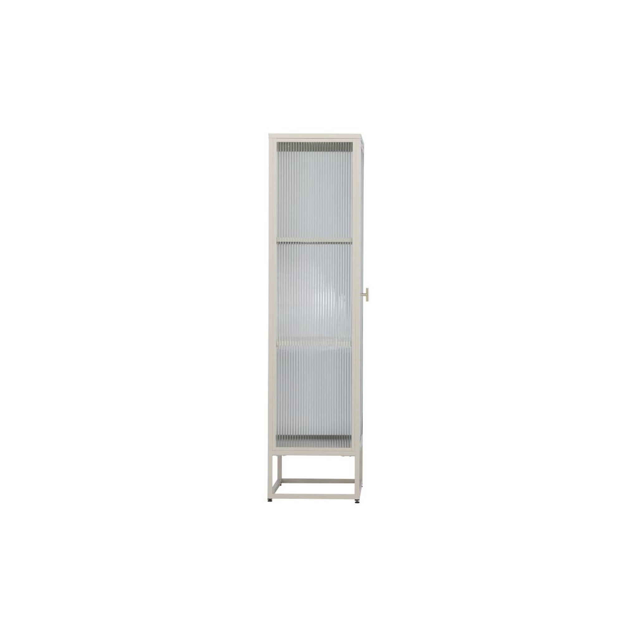 Voir la diapositive 3 : Paris Prix Vitrine 2 portes design  garis  160cm beige
