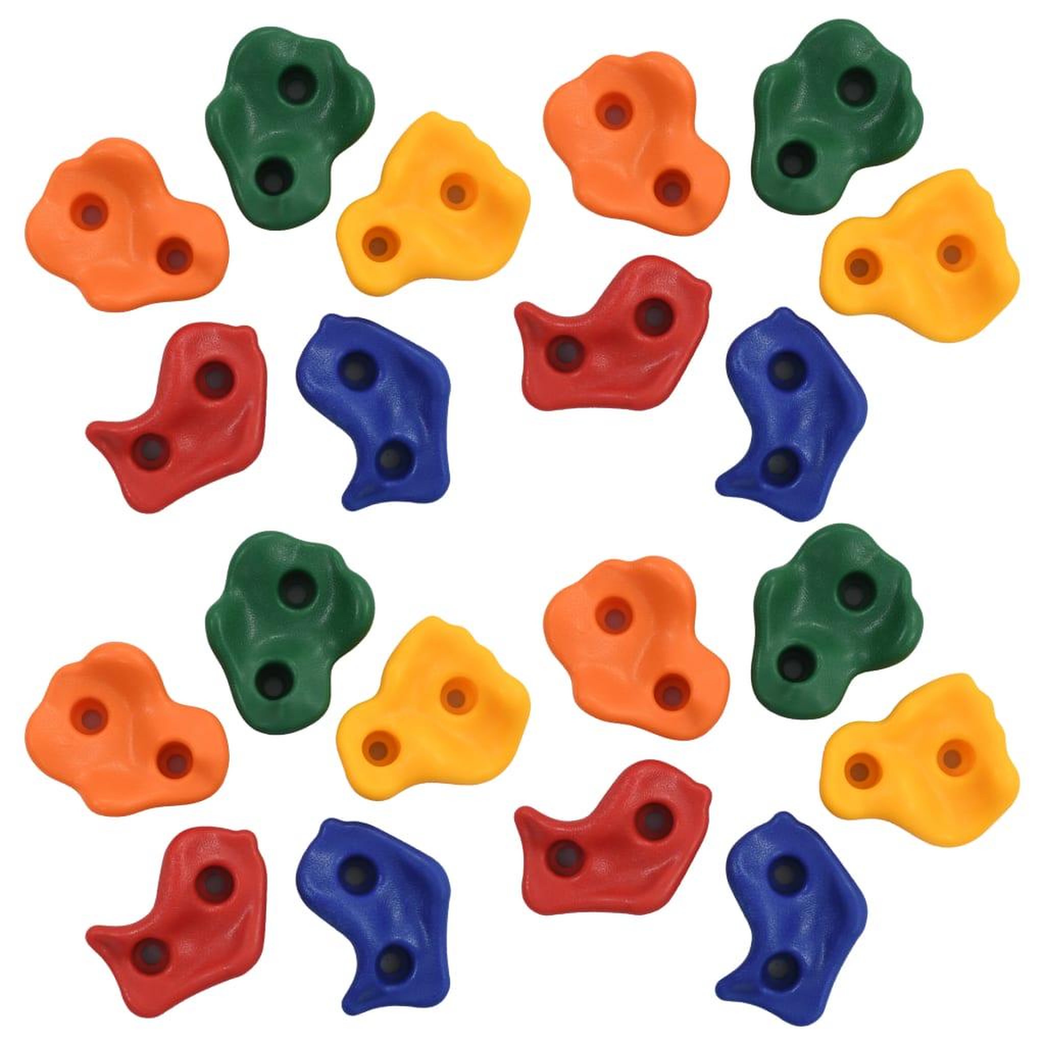Voir la diapositive 1 : VIDAXL 20 pcs Pierres d'escalade Multicolore PE