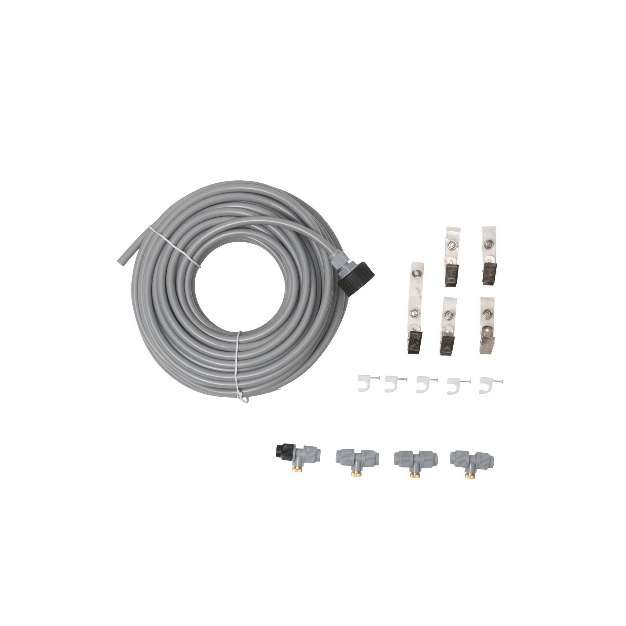 WERKAPRO Brumisateur de terrasse 7,5m 4 buses laiton werka pro