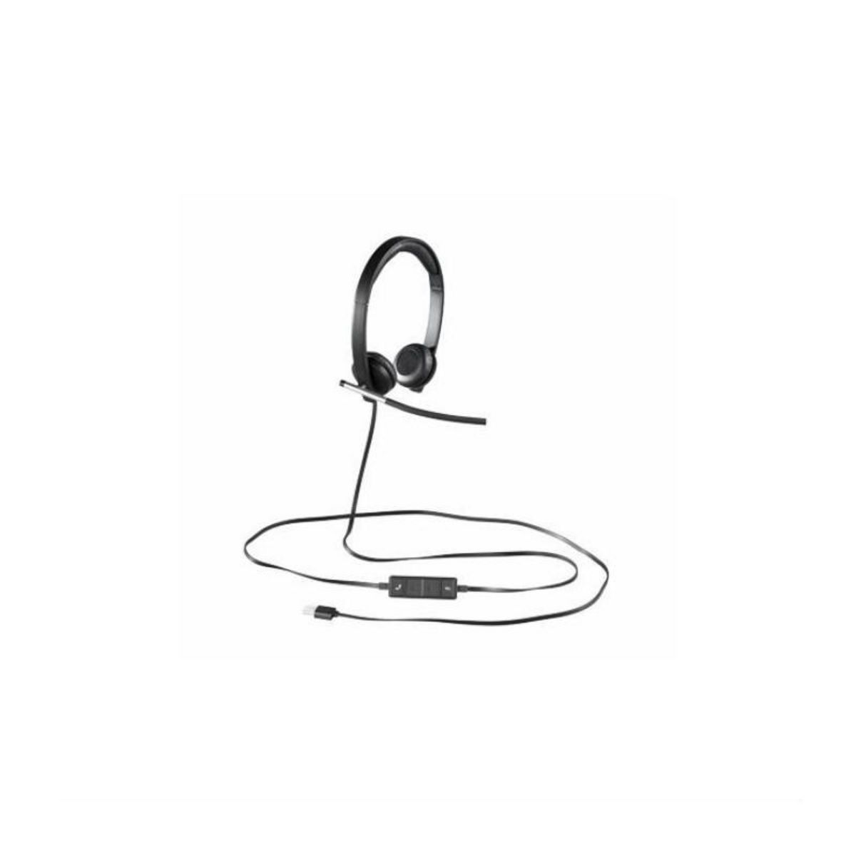 Logitech LOGITECH - Casque micro stereo H650E - Gris