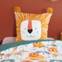 Voir la diapositive 4 : COTE DECO Housse de couette 140x200 + 1 taie Grou microfibre