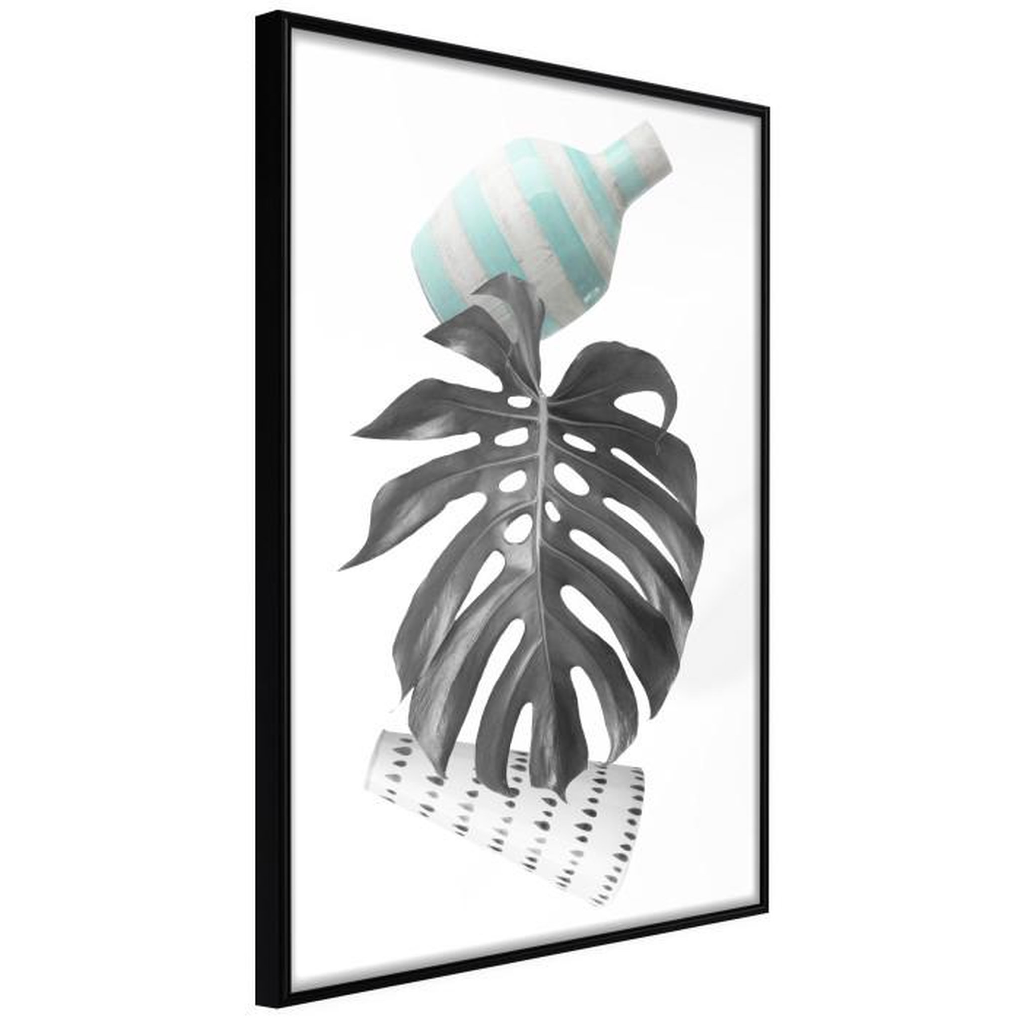 Paris Prix Affiche Murale Encadrée  Floral Alchemy III. Coloris disponibles : Jaune, Noir