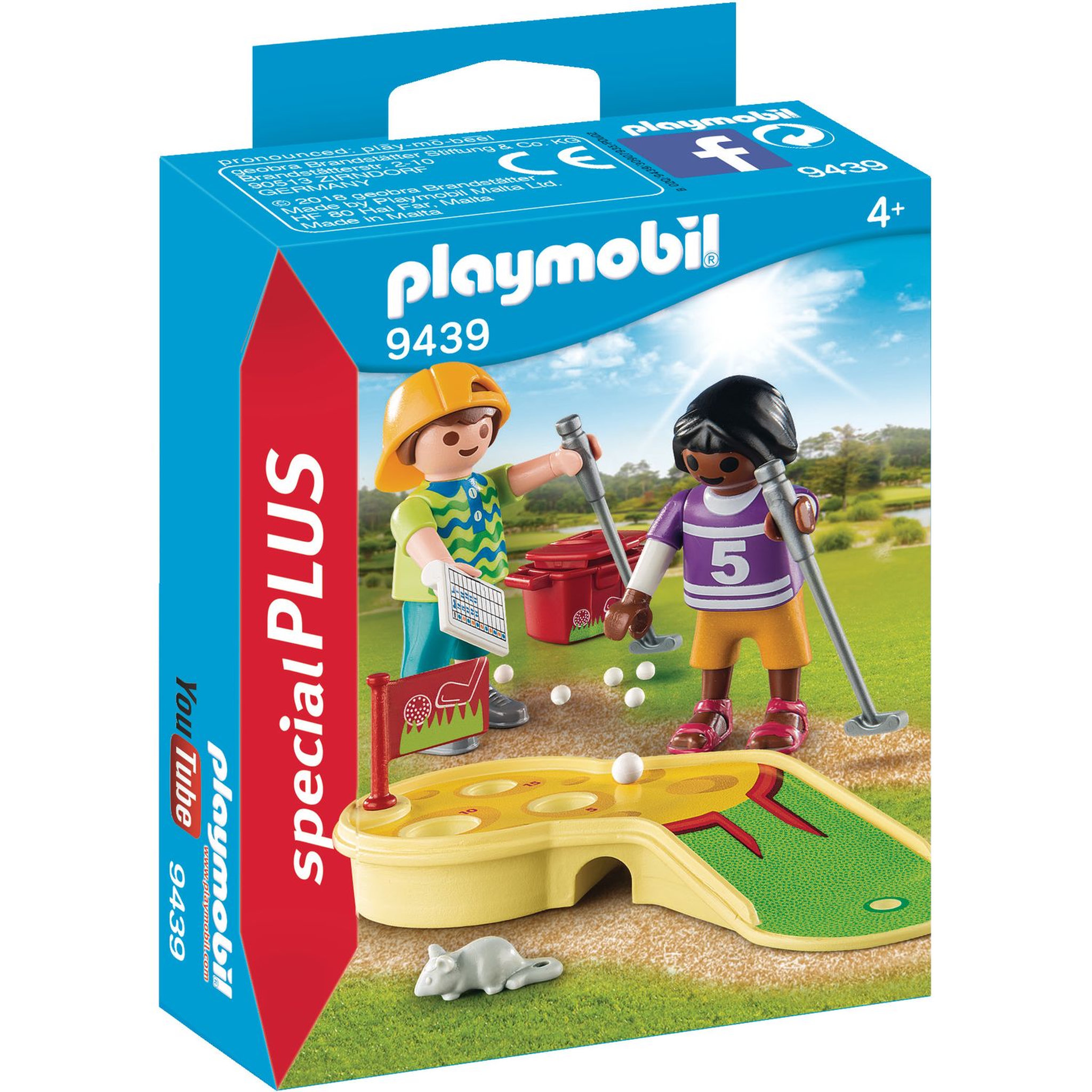 PLAYMOBIL 9439 Spécial Plus - Enfants et minigolf