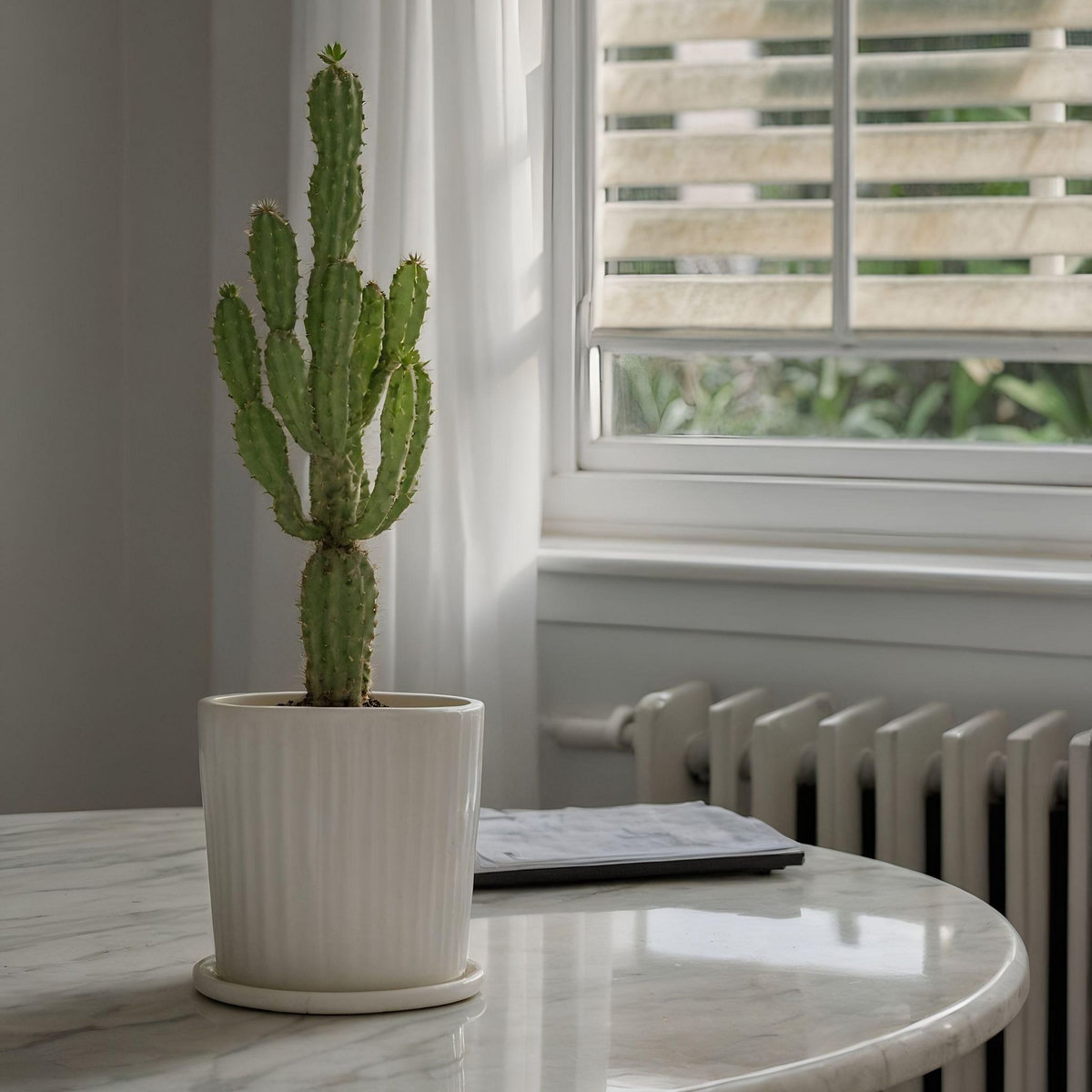 PLANT IN A BOX Euphorbe ingens - Set de 2 - Euphorbia ingens - Hauteur 50-60cm - ⌀17cm
