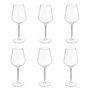 Voir la diapositive 1 : SECRET DE GOURMET Lot de 6 Verres à Vin  Nora  38cl Transparent