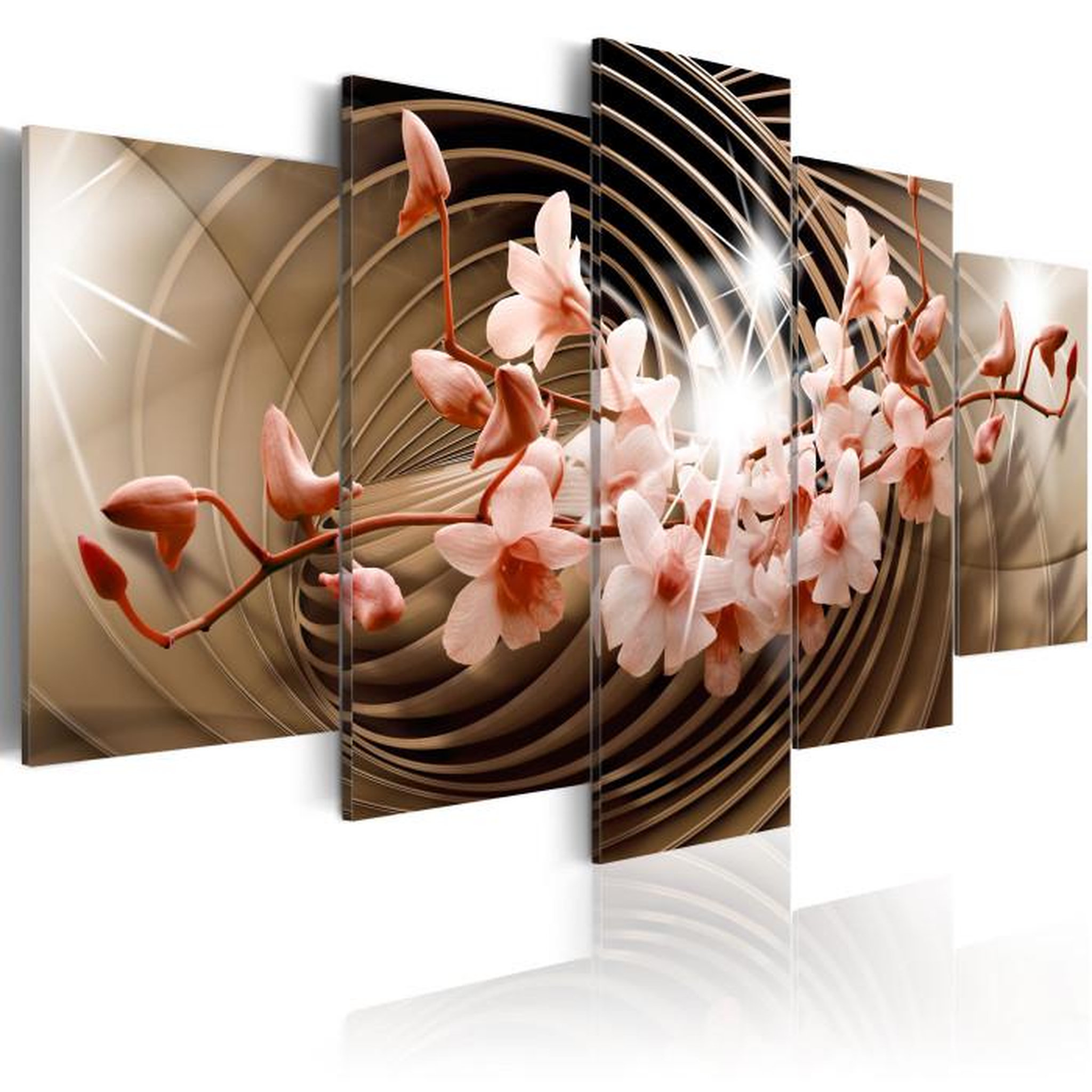 Paris Prix Tableau Imprimé  Tourbillon Abstrait. Coloris disponibles : Multicolore