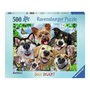 Voir la diapositive 1 : RAVENSBURGER Ravensburger - Jigsaw puzzle Happy Dogs, 1000 pcs. 120005322