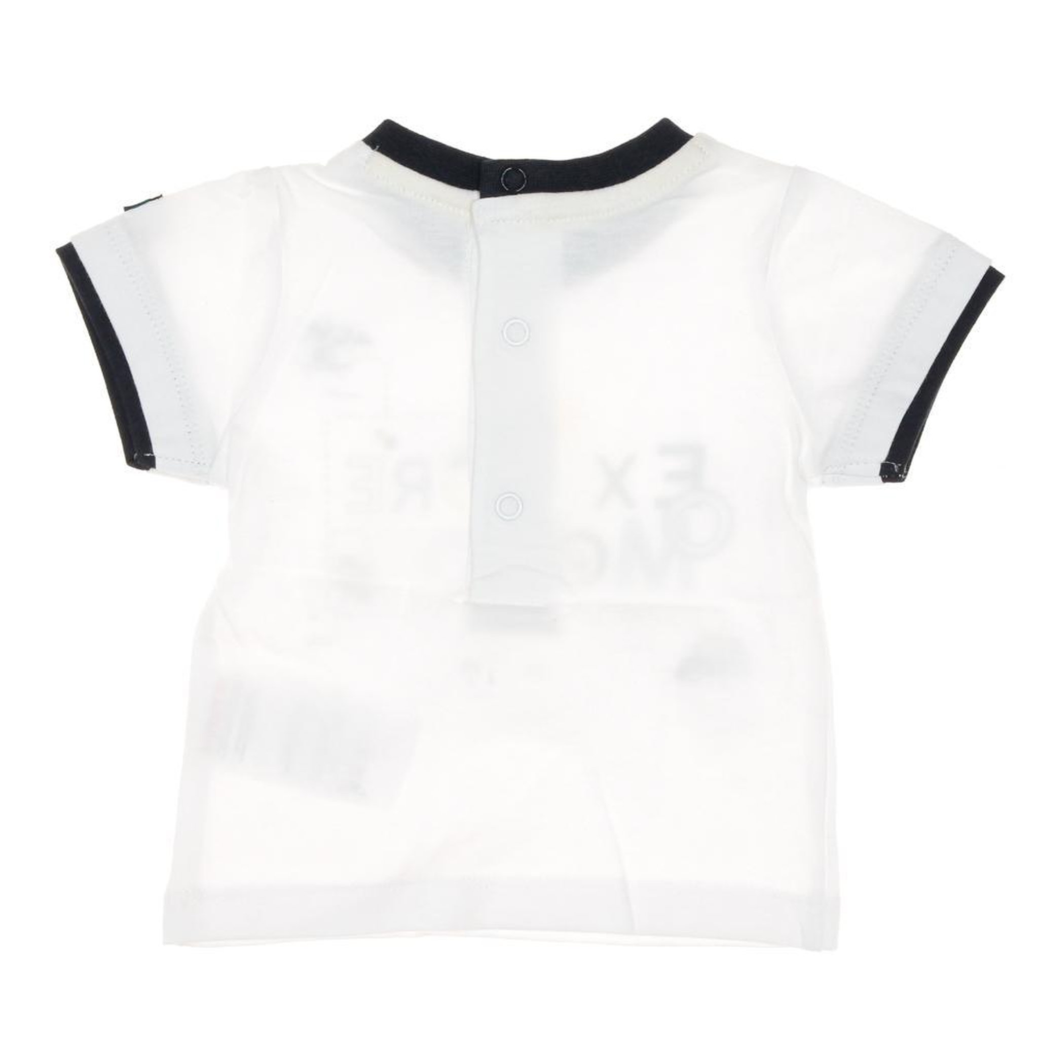 Voir la diapositive 2 : ELLE EST OU LA MER T-shirt Blanc Garçon EOM Zafio