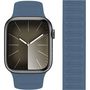 Voir la diapositive 3 : ADEQWAT Bracelet Apple Watch x2 Beige + Bleu 38/40/41mm