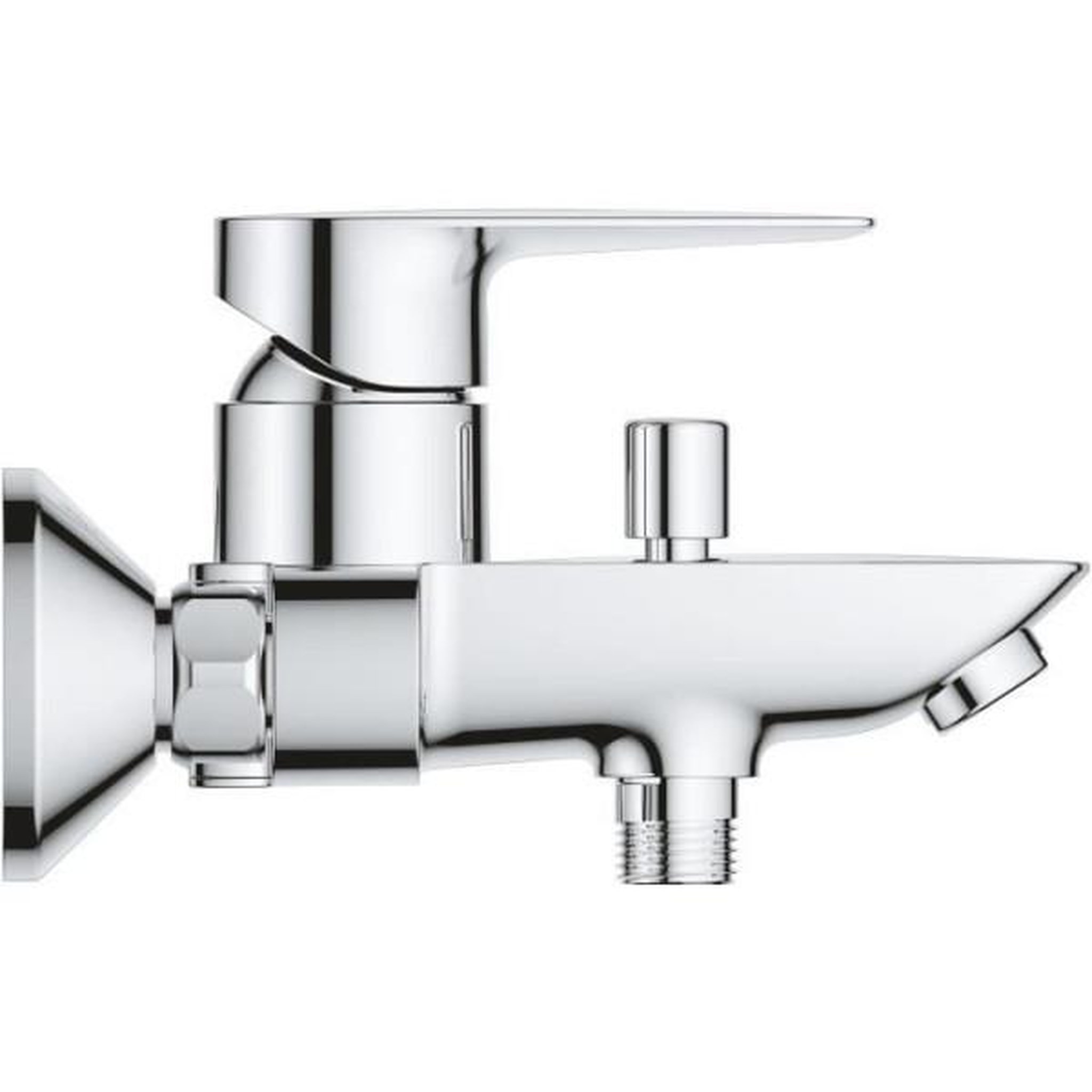 Voir la diapositive 2 : Grohe Mitigeur monocommande Bain / Douche - GROHE - Start Edge - Chromé - Economie d'eau - Garantie 5 ans