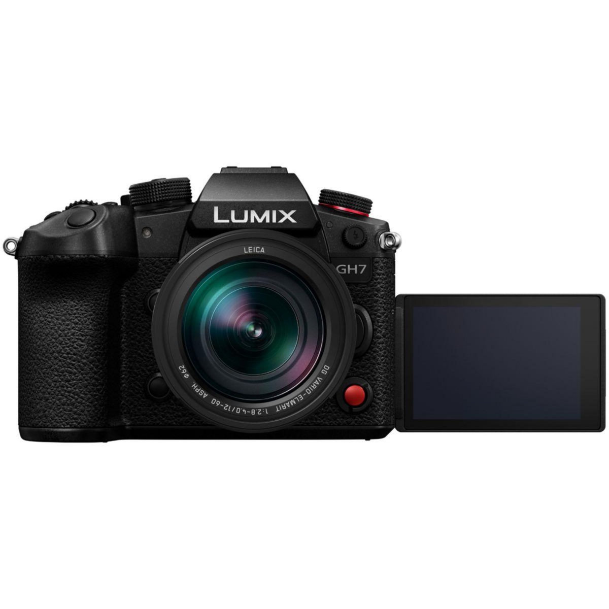 PANASONIC Appareil photo Hybride GH7 noir +12-60mm Leica