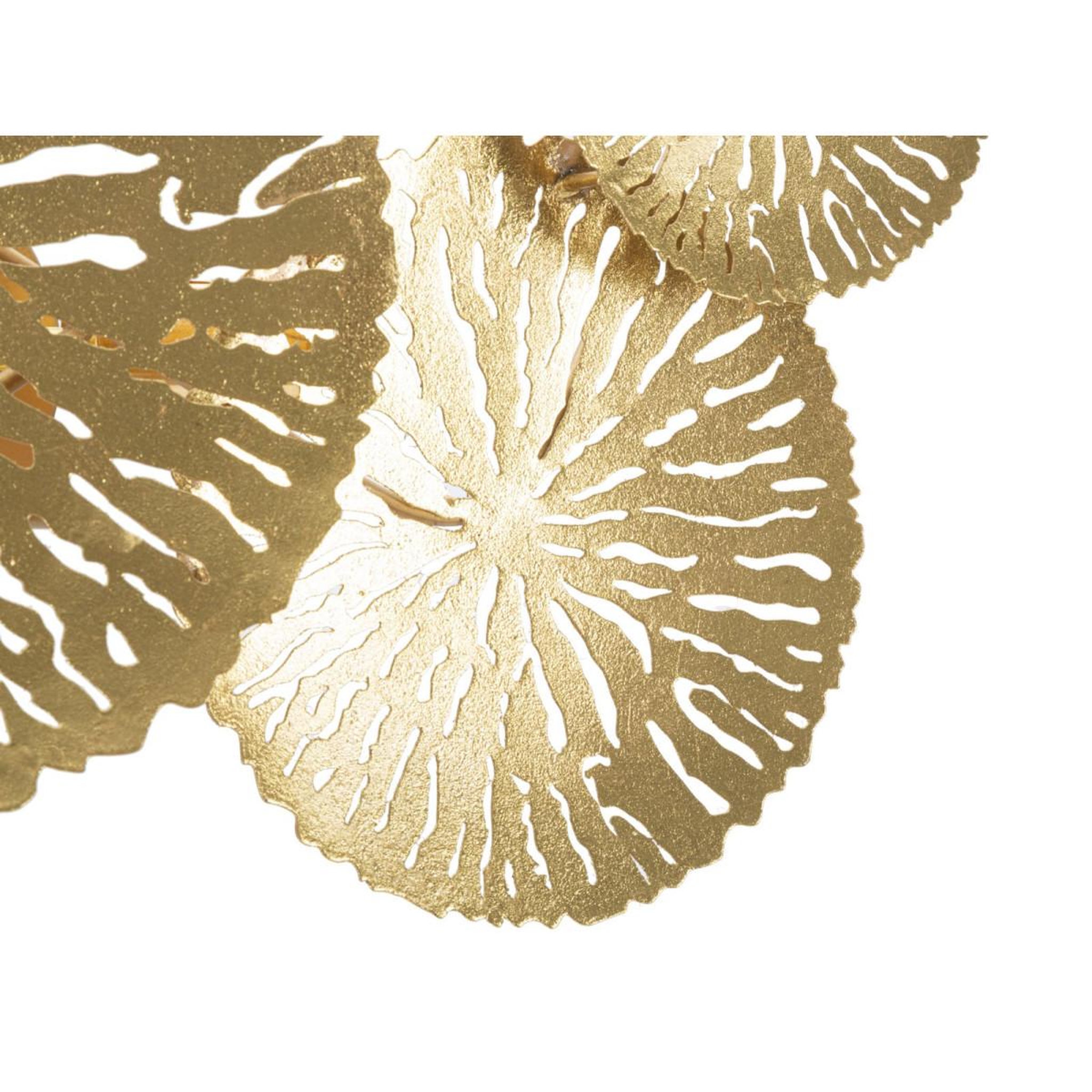 Voir la diapositive 2 : Paris Prix Lampe Murale Design  Dishi  47cm Or