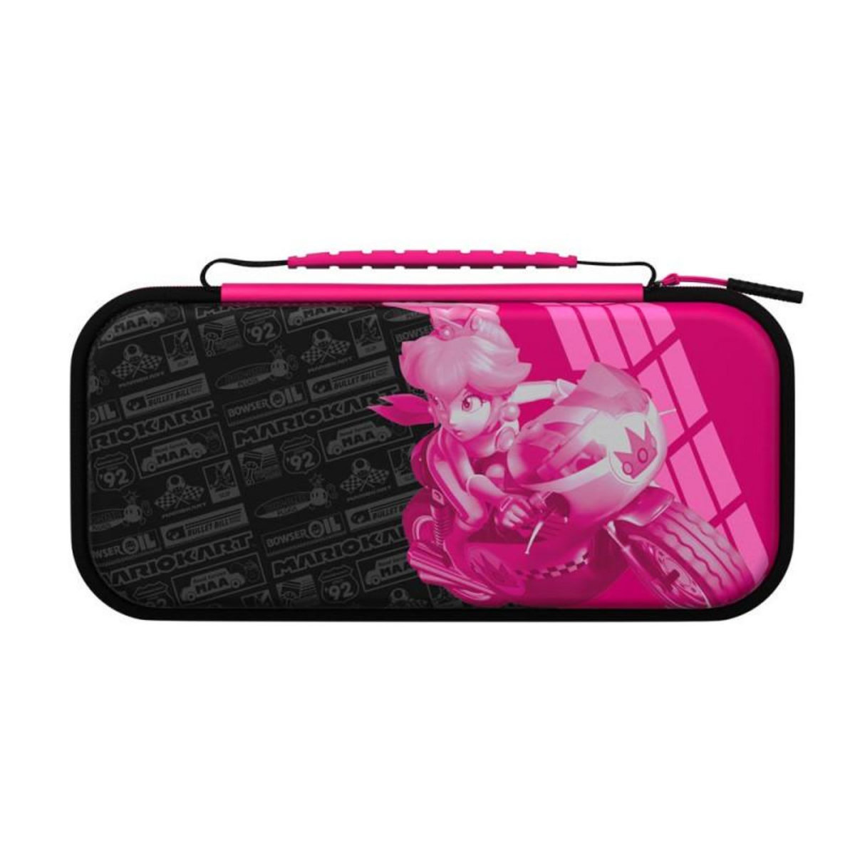 PDP Etui de voyage Pdp Plus Glow Peach Grand Prix pour Nintendo Switch Nintendo Switch Lite et Nintendo Switch Modèle OLED