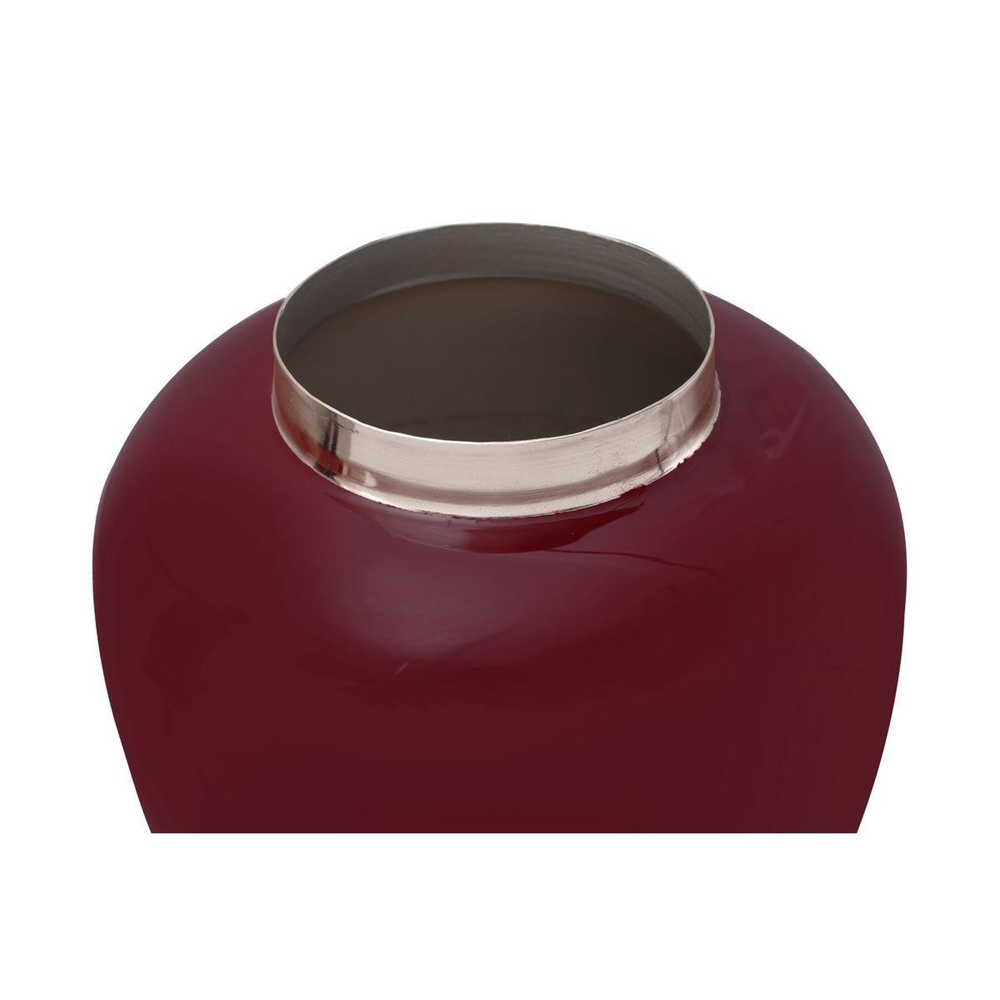 Voir la diapositive 2 : Paris Prix Vase rond design  typo  20m prune & argent