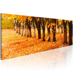 Paris Prix Tableau Imprimé  Golden Leaves. Coloris disponibles : Multicolore
