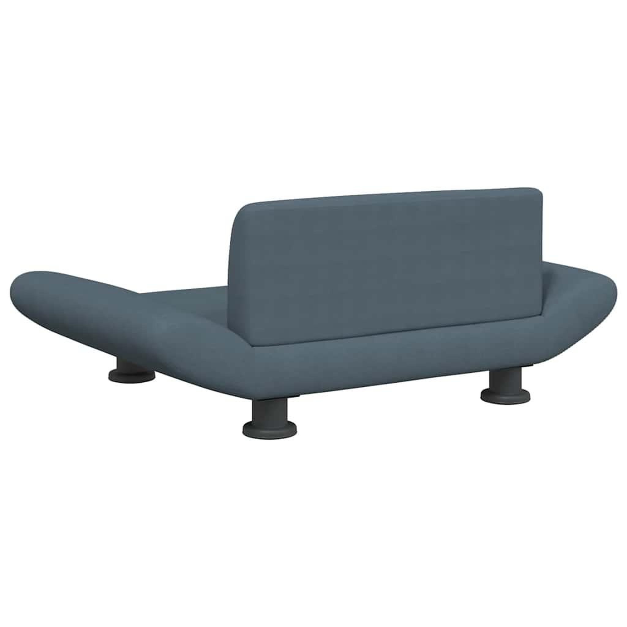 Voir la diapositive 5 : VIDAXL Lit pour chien gris fonce 70x45x28 cm tissu