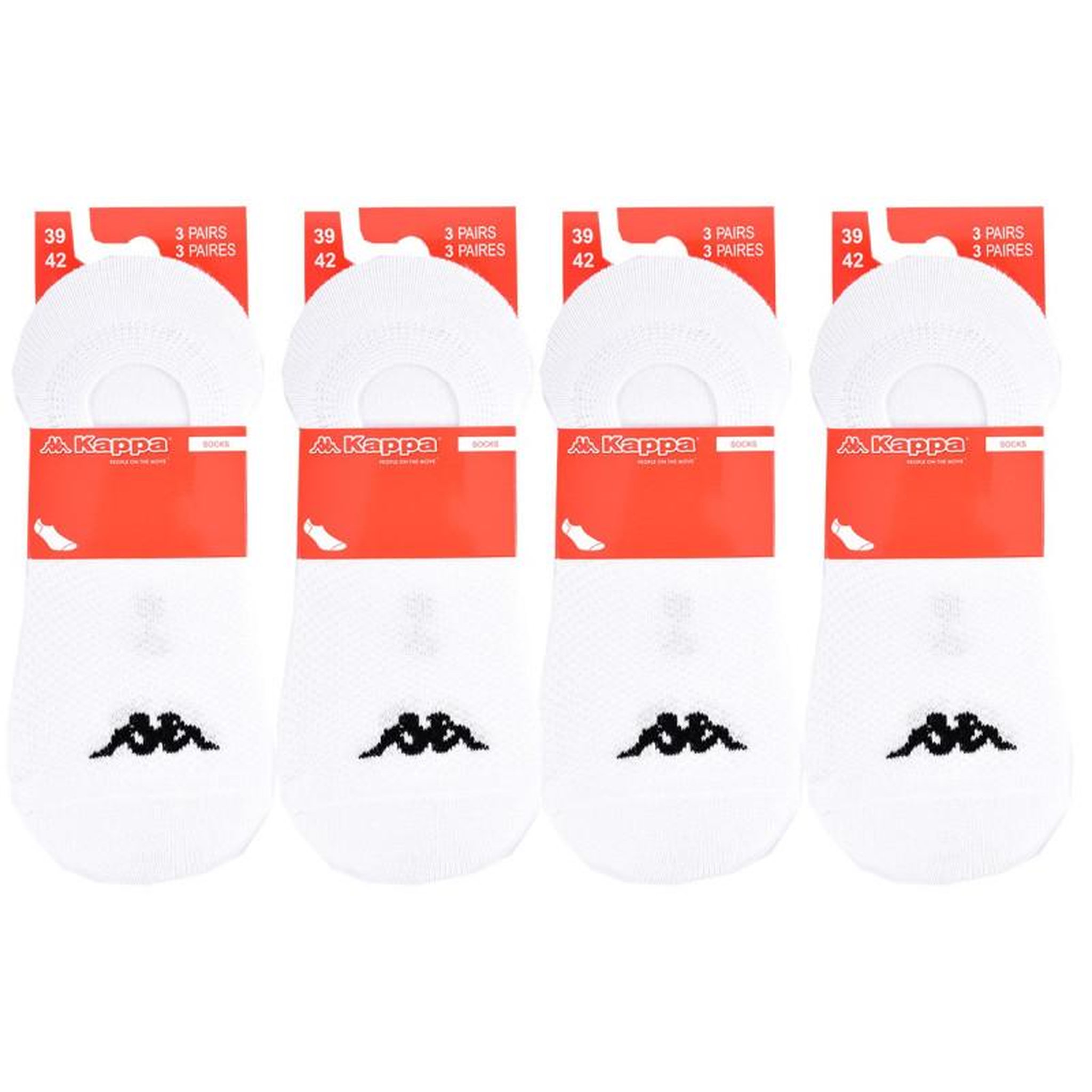 Voir la diapositive 3 : KAPPA Chaussettes Homme FOOTIES KAPPA