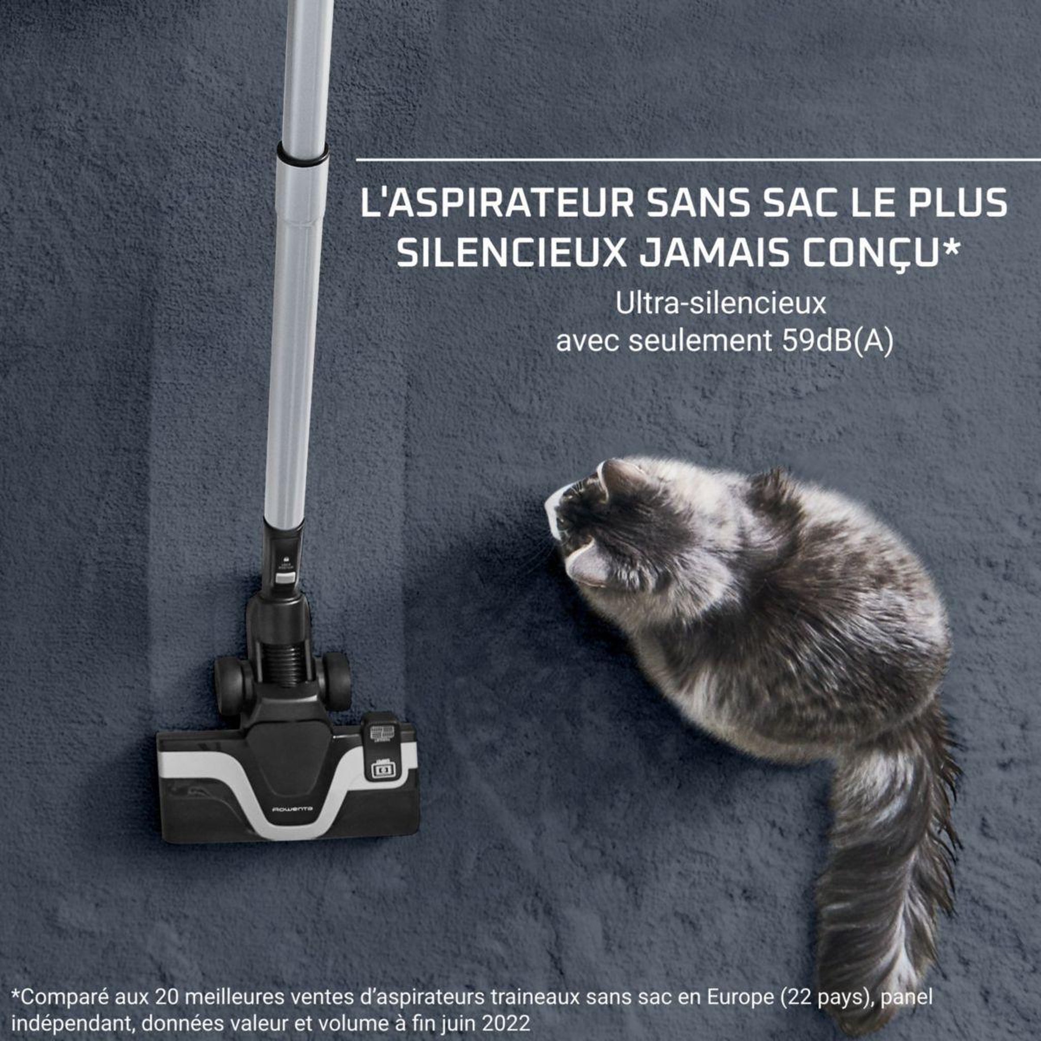Voir la diapositive 4 : ROWENTA Aspirateur sans sac silence force cyclonic effitech ro7936ea