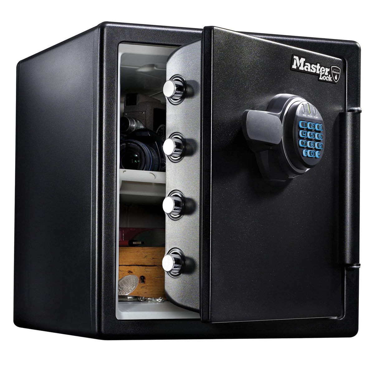 Master lock Coffre-fort [Ignifuge et Etanche] [XL 33,6 Litres] [Combinaison Electronique] - LFW123FTC