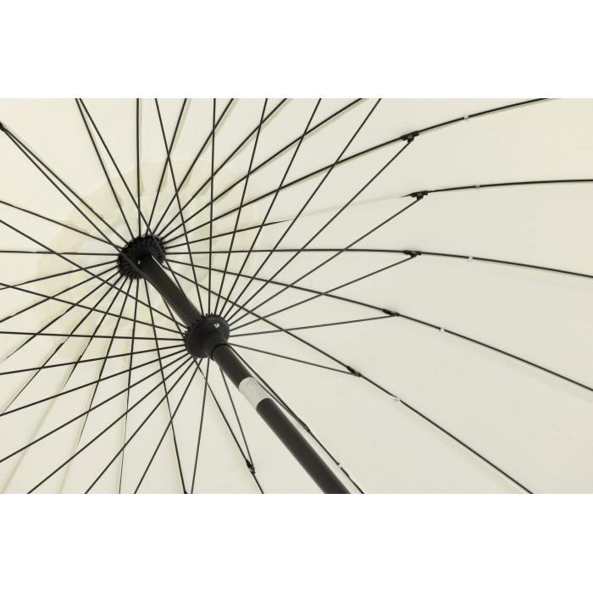 Paris Prix Parasol Design  Palmetto  270cm Naturel