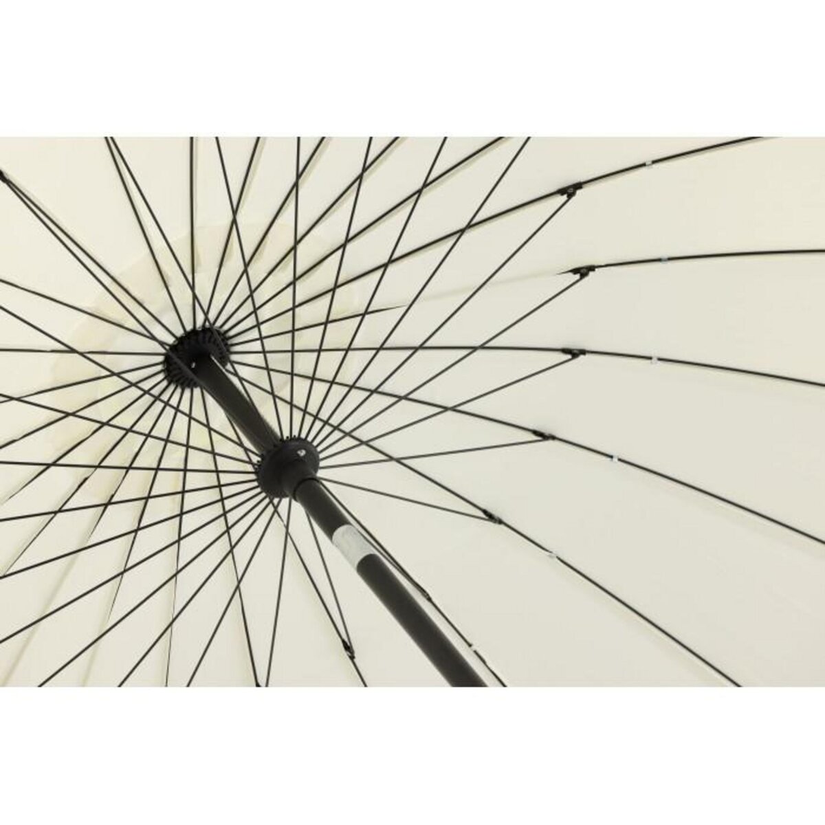 Paris Prix Parasol Design  Palmetto  270cm Naturel