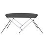 Voir la diapositive 4 : VIDAXL Auvent bimini a 2 arceaux Anthracite 150x120x110 cm