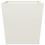 Voir la diapositive 5 : VIDAXL Jardiniere blanc 50x50x50 cm acier