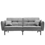 The Home Deco Factory Canapé convertible Leknes - 3 Places - Gris