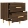 Voir la diapositive 5 : VIDAXL Tables de chevet 2 pcs Chene marron 40x35x47,5 cm