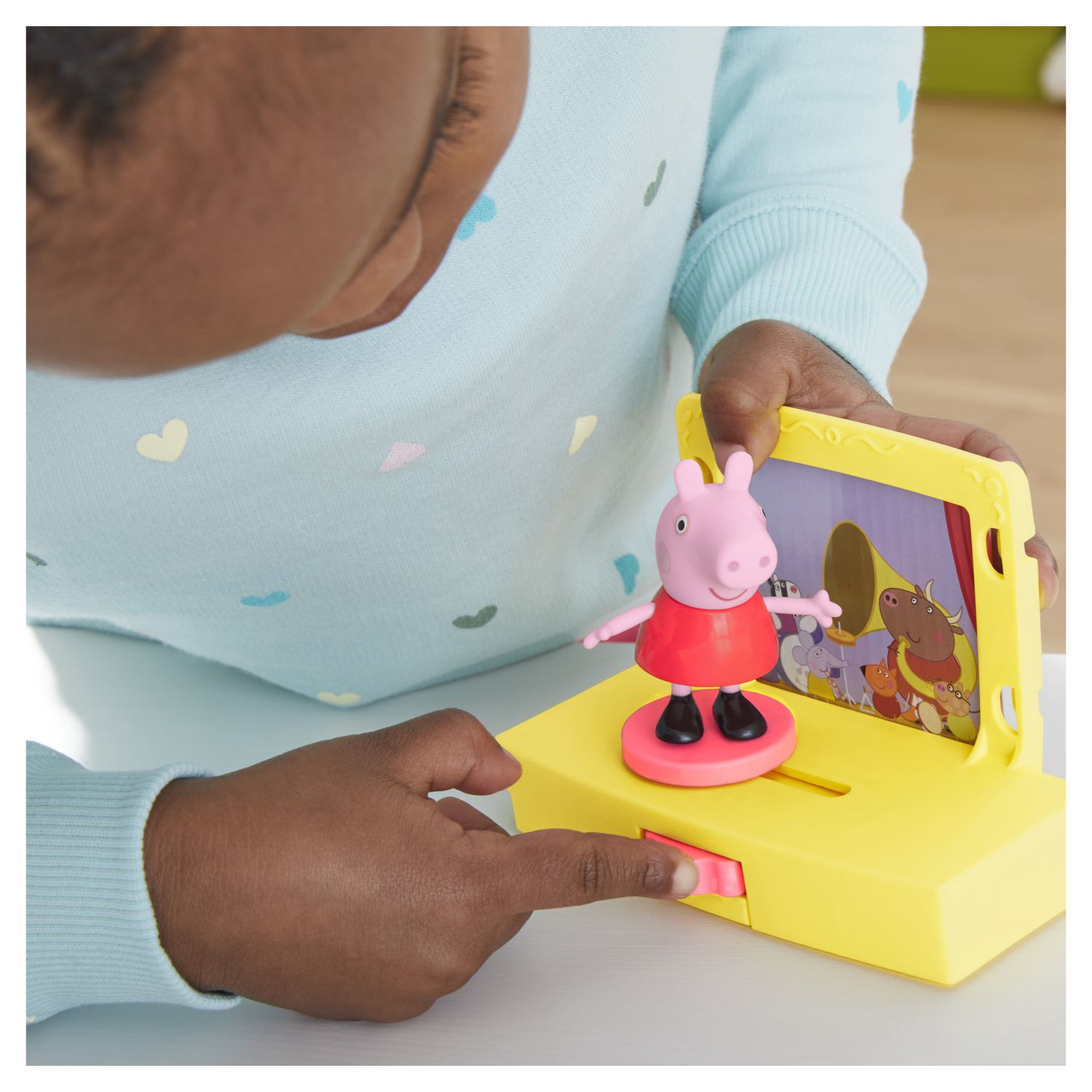 Voir la diapositive 7 : HASBRO Coffret La salle de classe Peppa Pig avec sons