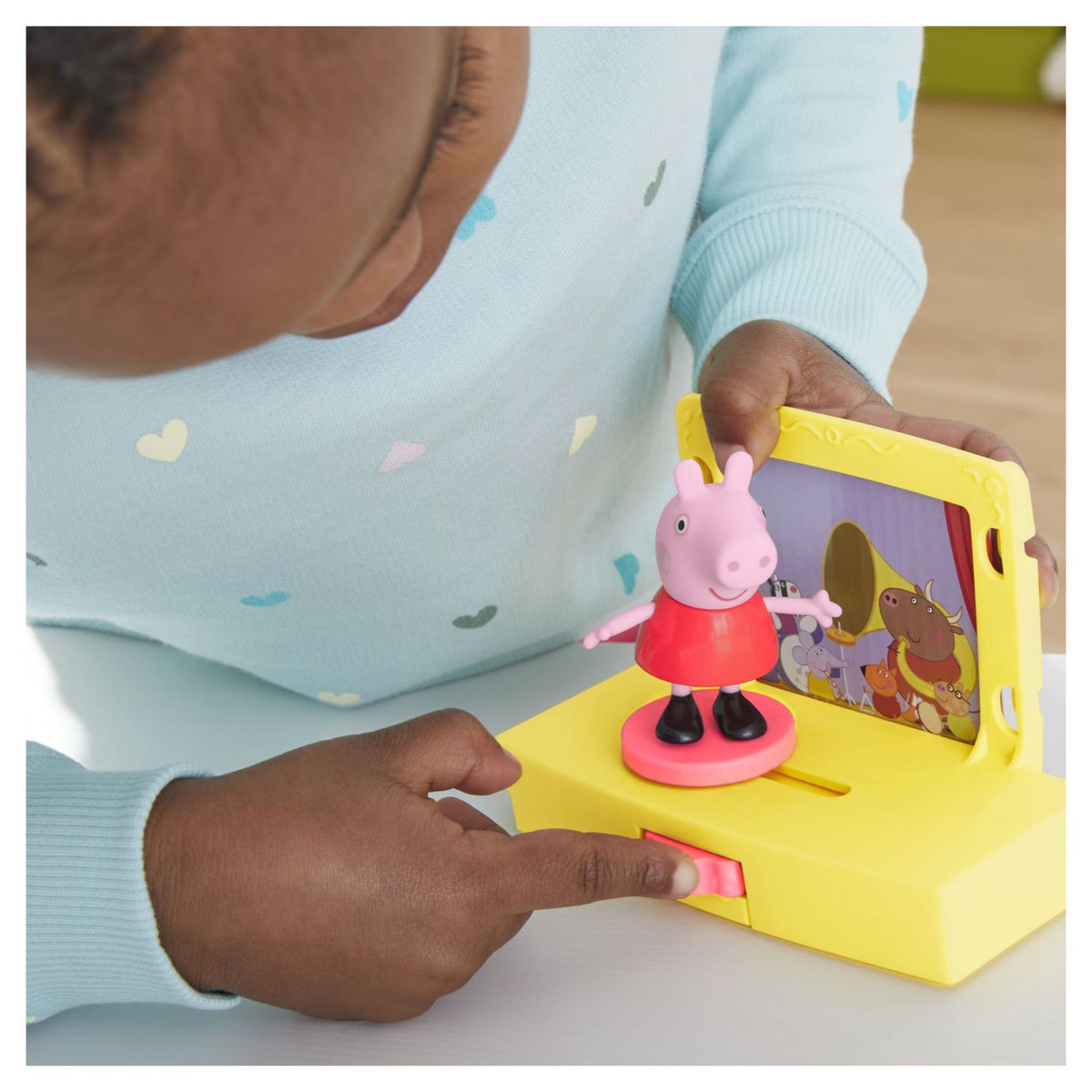 HASBRO Coffret La salle de classe Peppa Pig avec sons