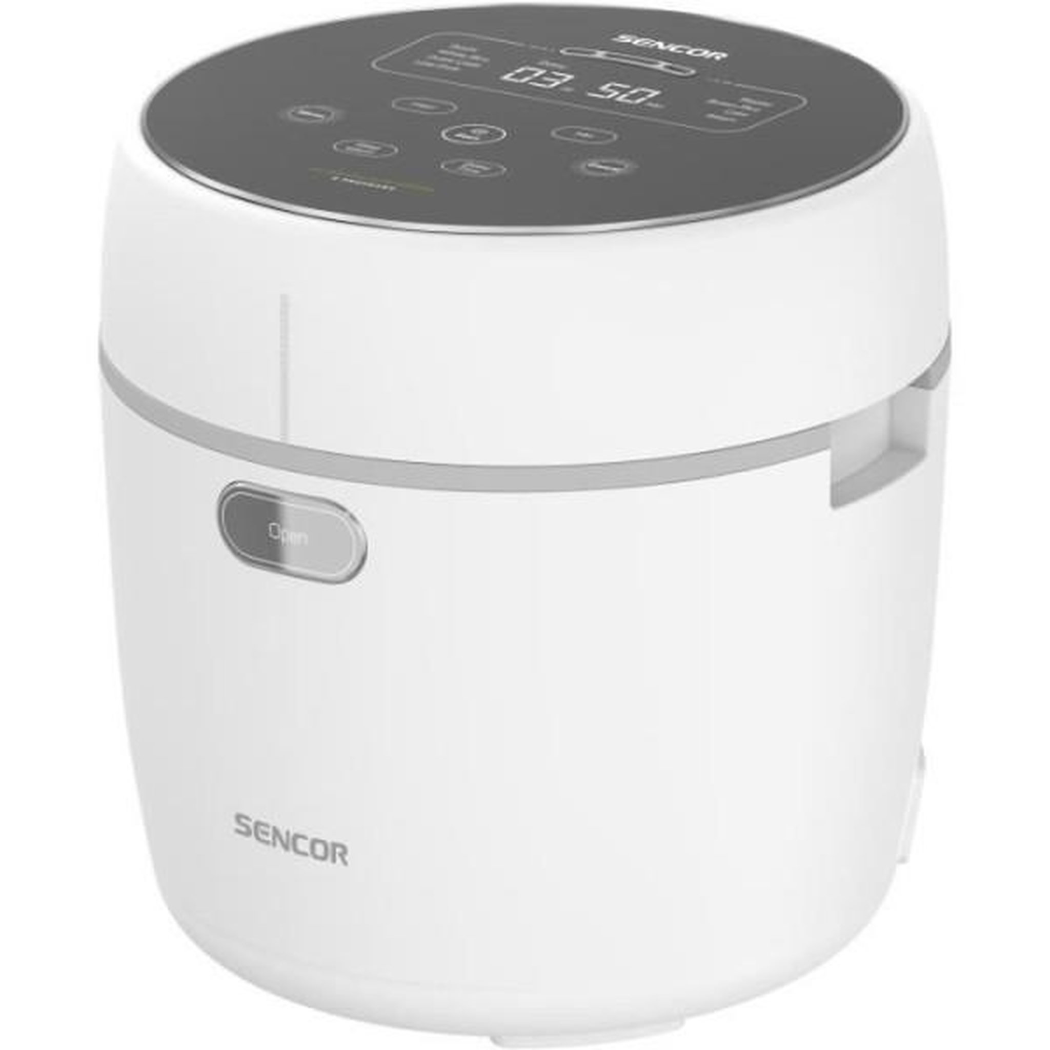 Voir la diapositive 4 : MARKET24 Cuiseur de Riz Electrique  - SENCOR - SRM 0670WH - 350 W - 0,6 L - Blanc