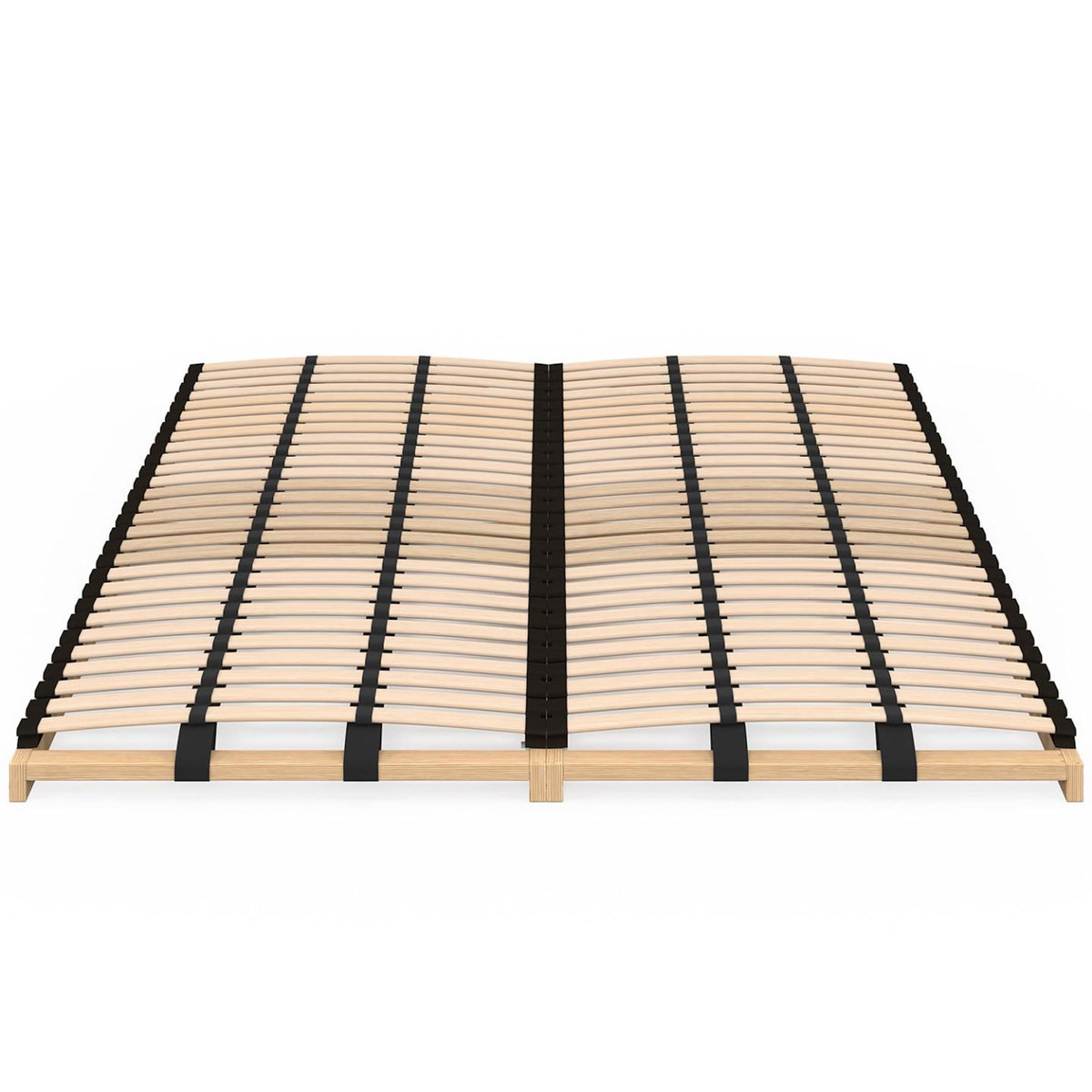 ID MARKET Sommier à lattes réglables - 5 zones de confort 140 x 190 cm