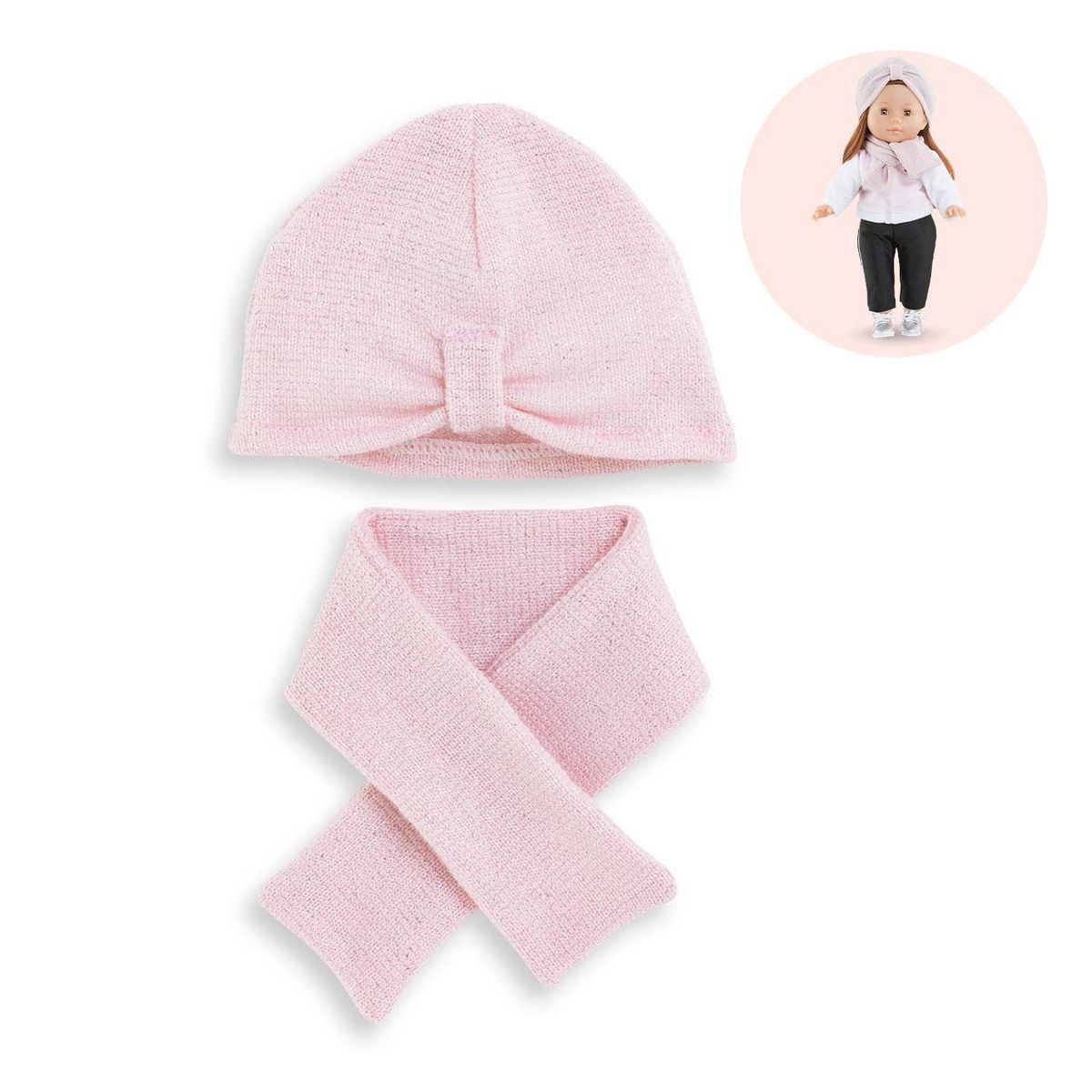 Corolle Bonnet & Écharpe pour poupée ma Corolle