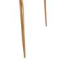 Voir la diapositive 4 : Paris Prix Lot de 2 Tables Gigognes  Lolita  56cm Or & Blanc