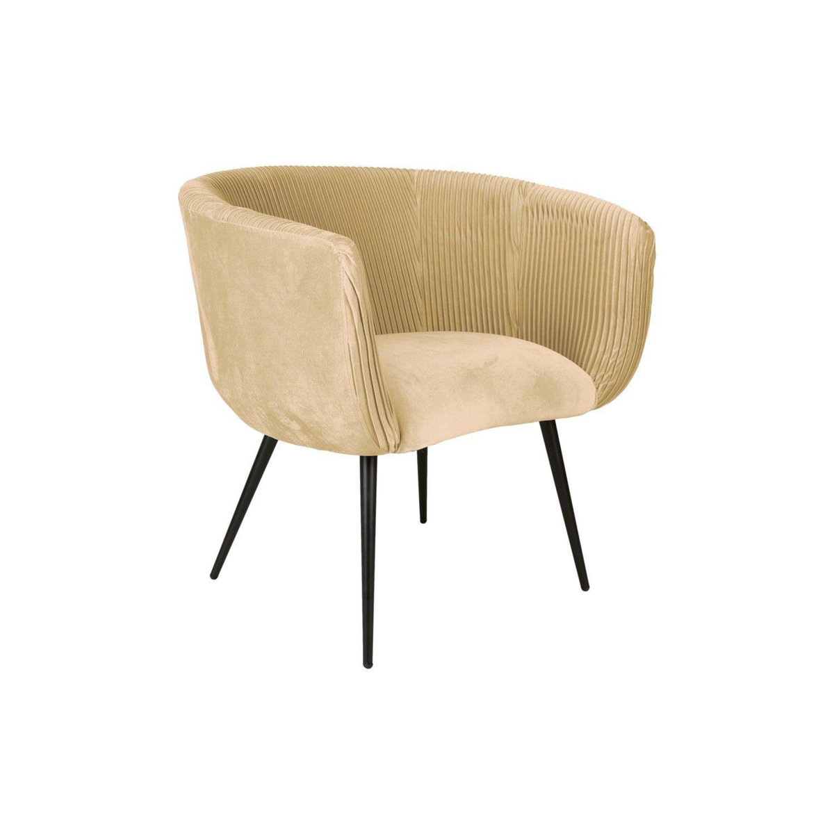 Leitmotiv Fauteuil en velours