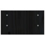 Voir la diapositive 6 : VIDAXL Support de moniteur Noir 50x27x15 cm Bois de pin solide