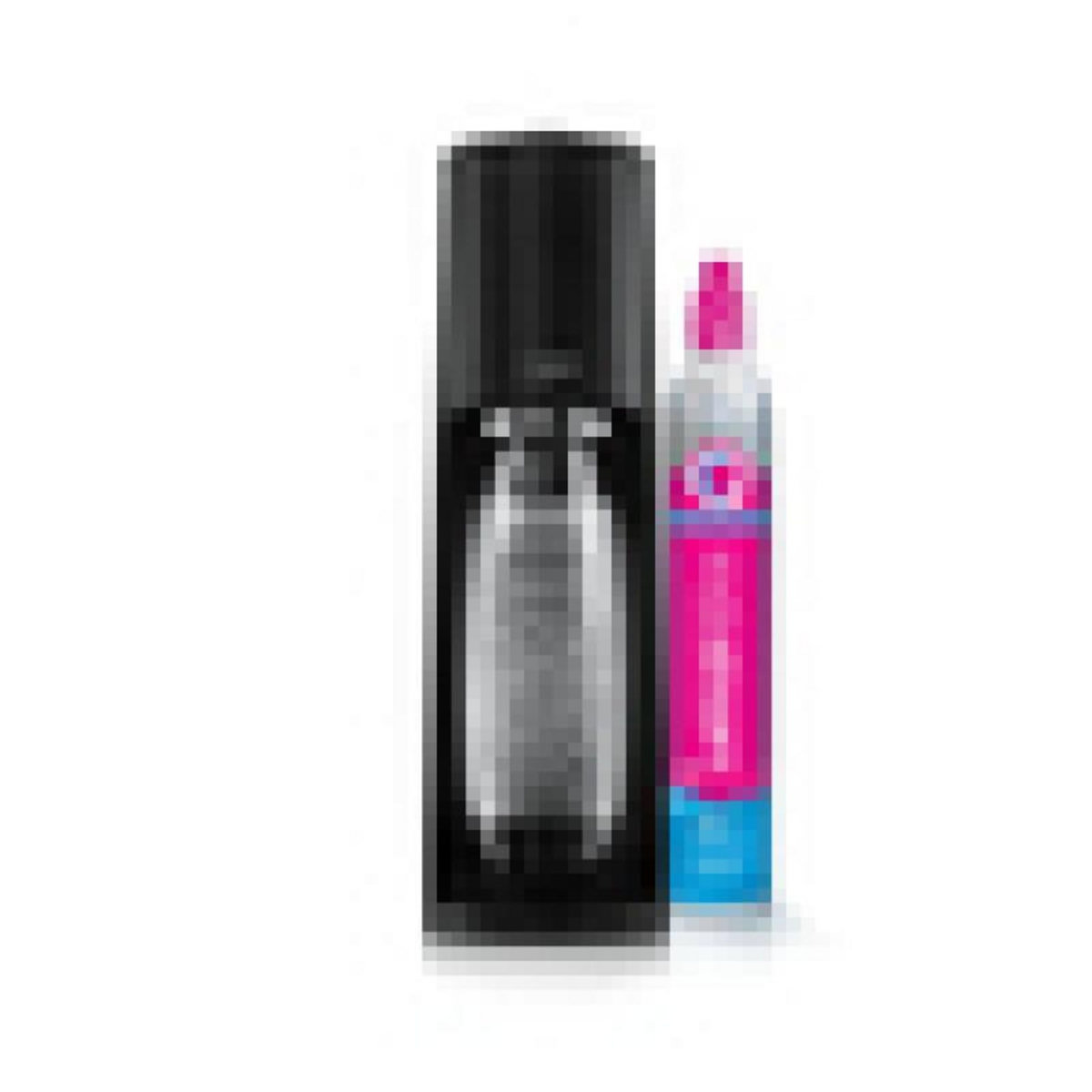 SODASTREAM SodaStream Soda Maker Terra Promopack QC black Schwarz incl 3 bottles (1012813491)