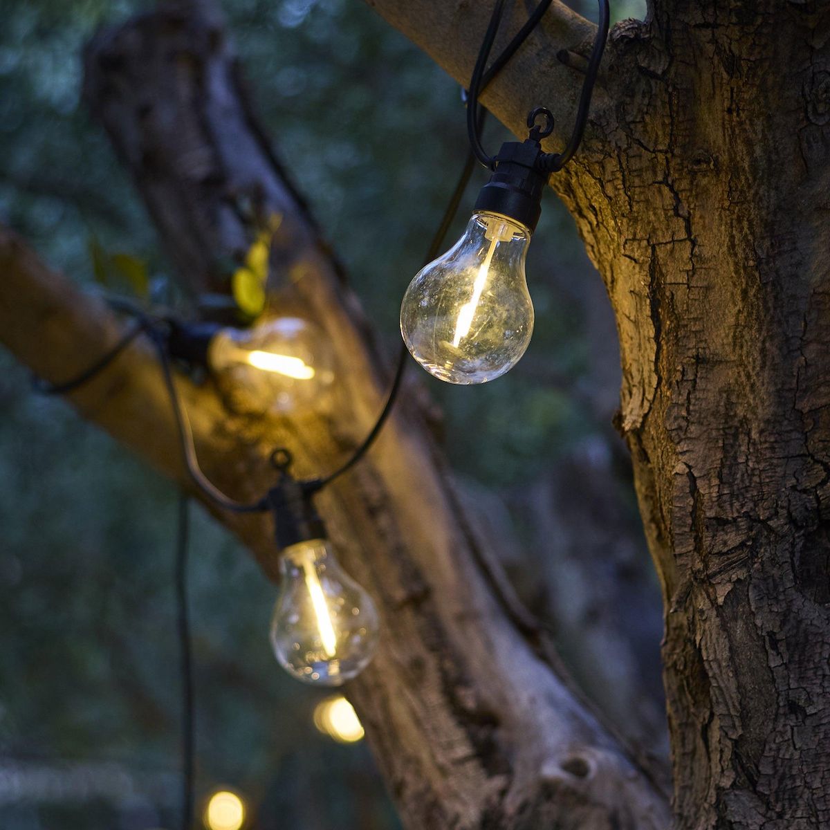 Lumisky Guirlande lumineuse extérieur connectable PARTY Noir Plastique 7,5m