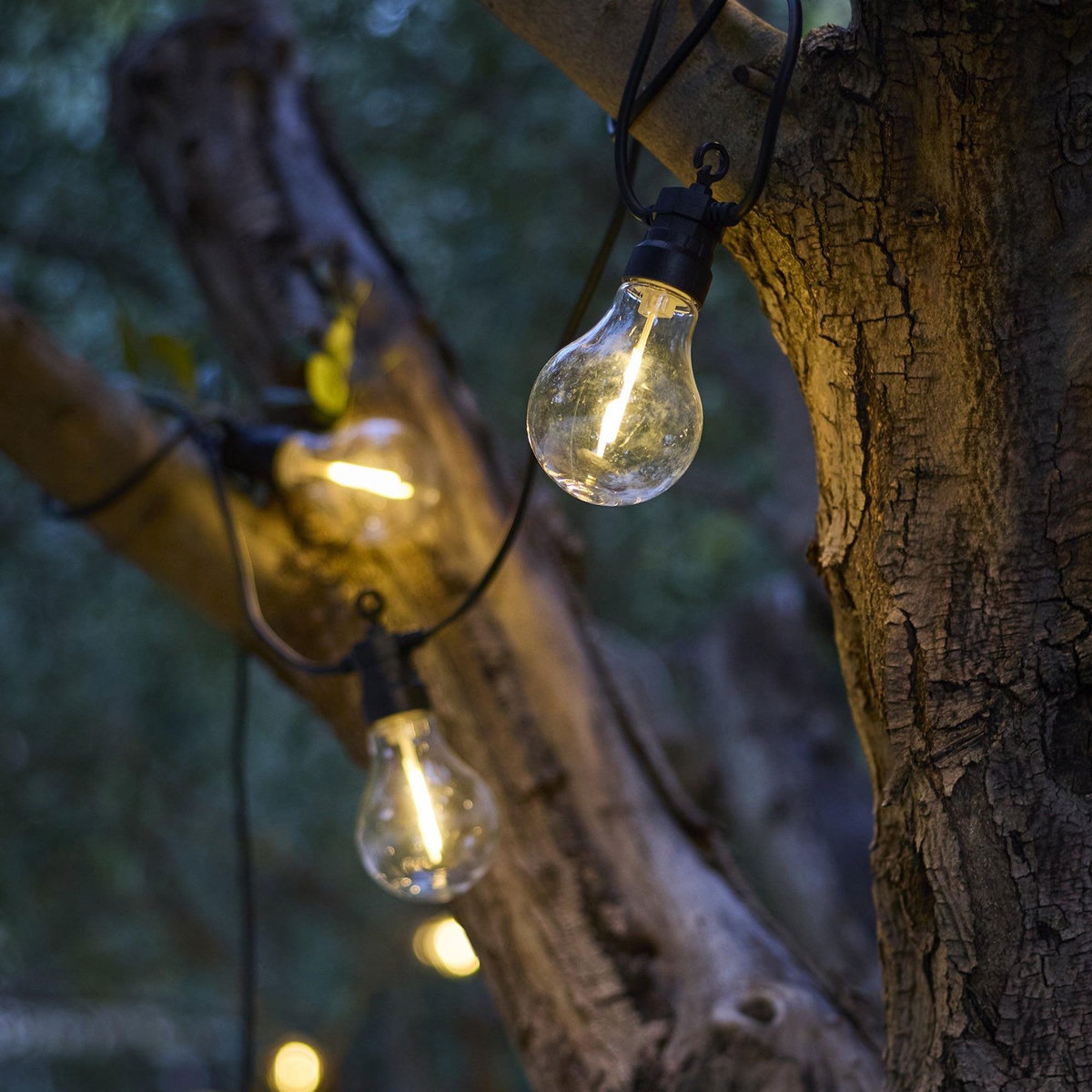 Lumisky Guirlande lumineuse extérieur connectable PARTY MAX Noir Plastique 7,5m