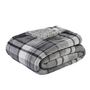 Voir la diapositive 1 : ACTUEL Couverture double face motif écossais/sherpa 200g/m² SCOTTISH