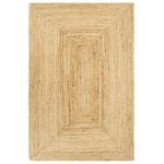 VIDAXL Tapis fait a la main Jute 180x250 cm