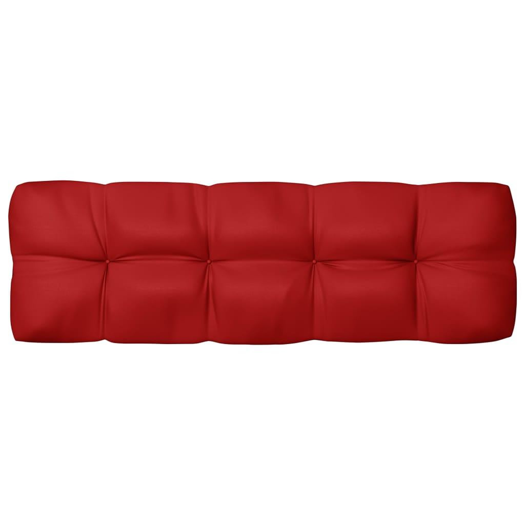 Voir la diapositive 5 : VIDAXL Coussins de canape palette lot de 7 Rouge
